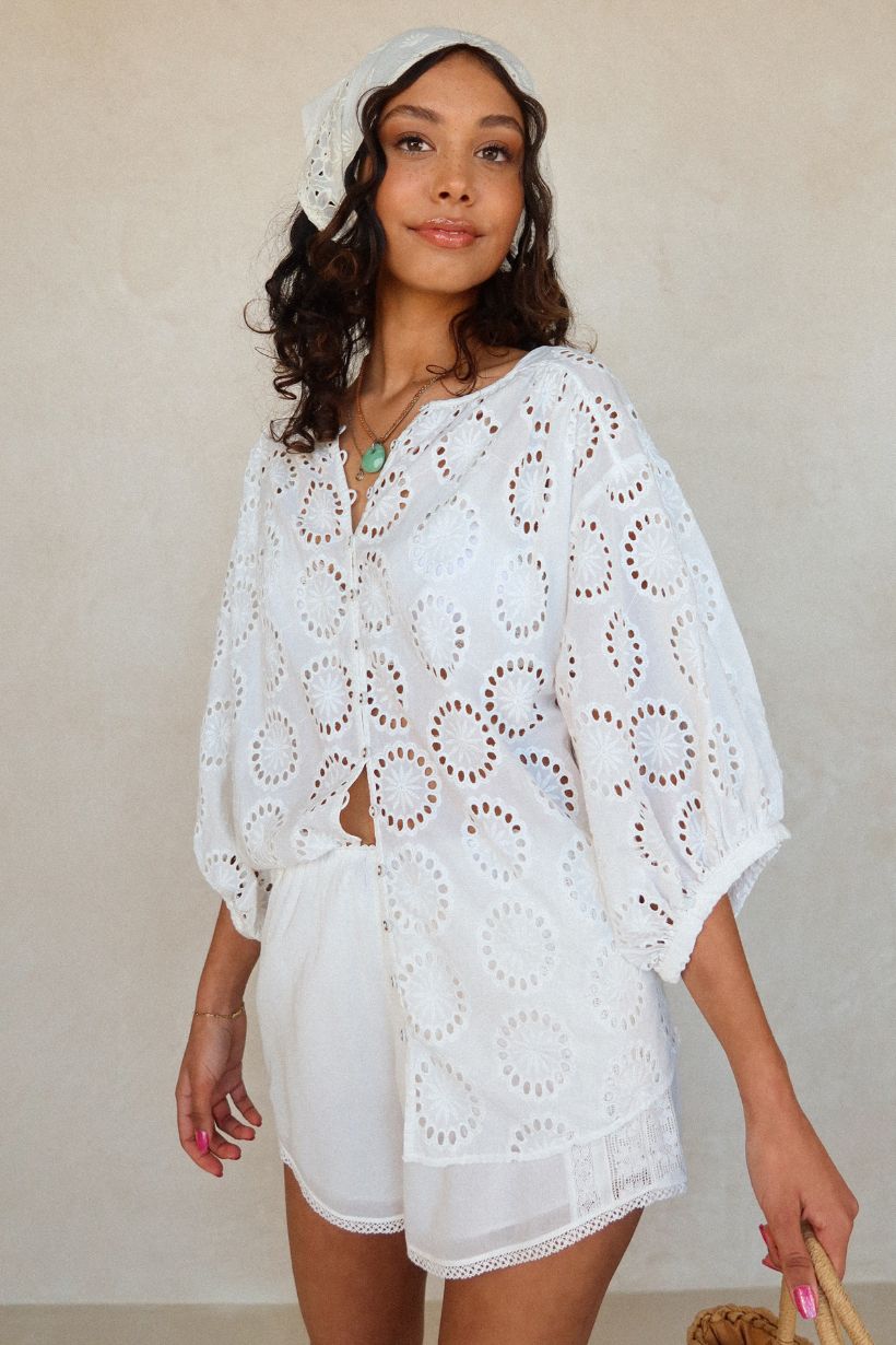 Yaya Lace Blouse